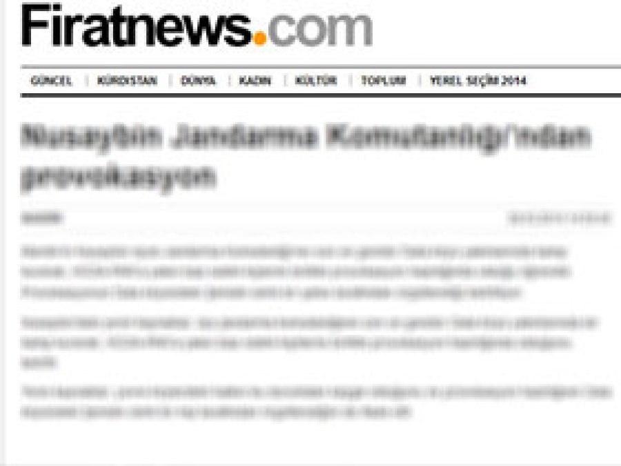 ANF'den Seçim Provokasyonu