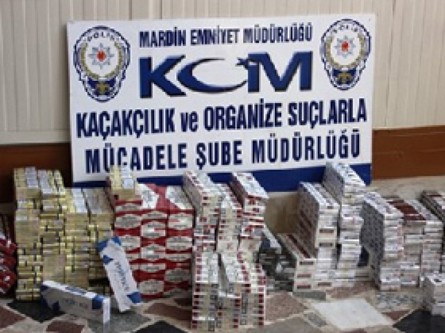 Mardin'de Kaçakçılık Baskınları 