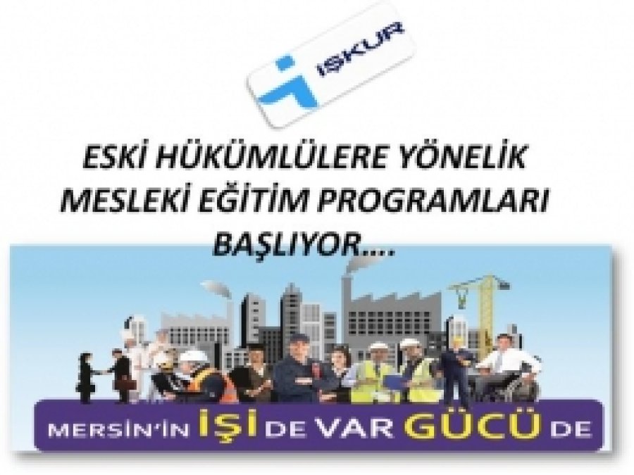Eski Hükümlülere Mesleki Eğitim Verilecek 