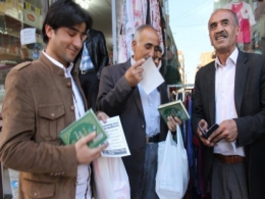 Bismil'de Kutlu Doğum Etkinliği Hazırlığı