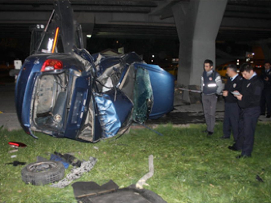 Ankara'da Trafik Kazası: 1 Ölü