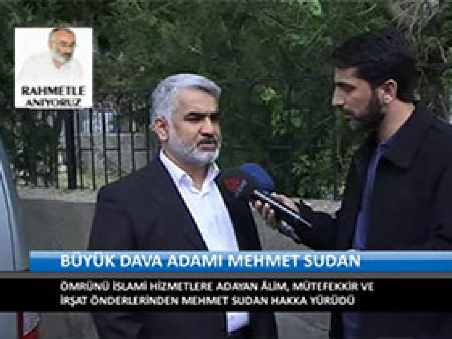 Yapıcıoğlu: Mehmet Sudan Çok Muhterem Bir Şahsiyetti