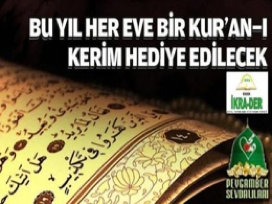 Silopi Cami Der 500 Adet Mealli Kur`an-ı Kerim Dağıttı