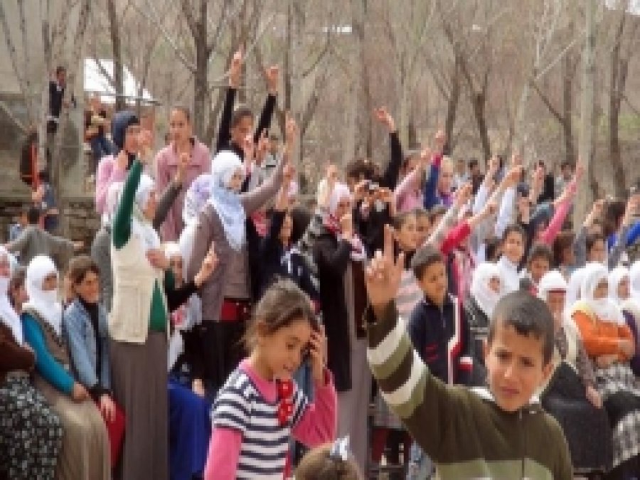 Kumluca Köyünde Muhammedî Coşku Vardı