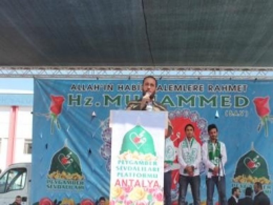 Antalya Kutlu Doğum Etkinliği Başladı