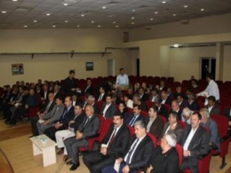 Bingöl'de Belediyeler Birliği Üyeleri Seçimi Yapıldı