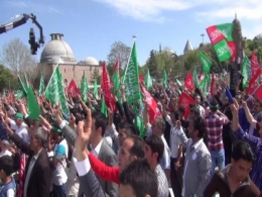 Konya'da Coşkulu Kutlu Doğum Programı