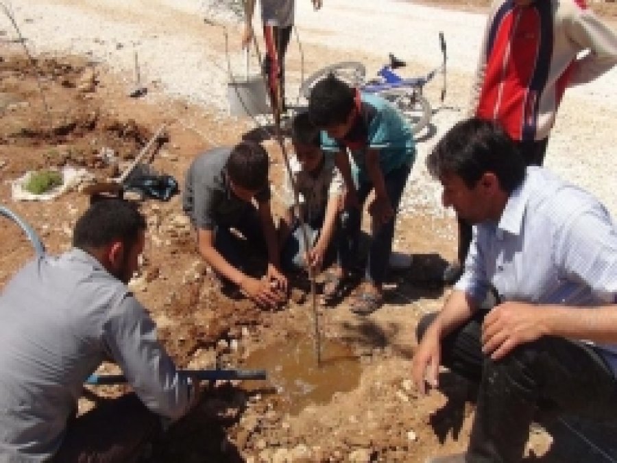 Kızıltepeli STK'lar 4 Köyde Fidan Dikti