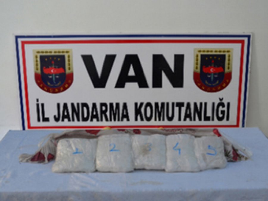 Van'da 3 Kilo 529 Gram Eroin Yakalandı