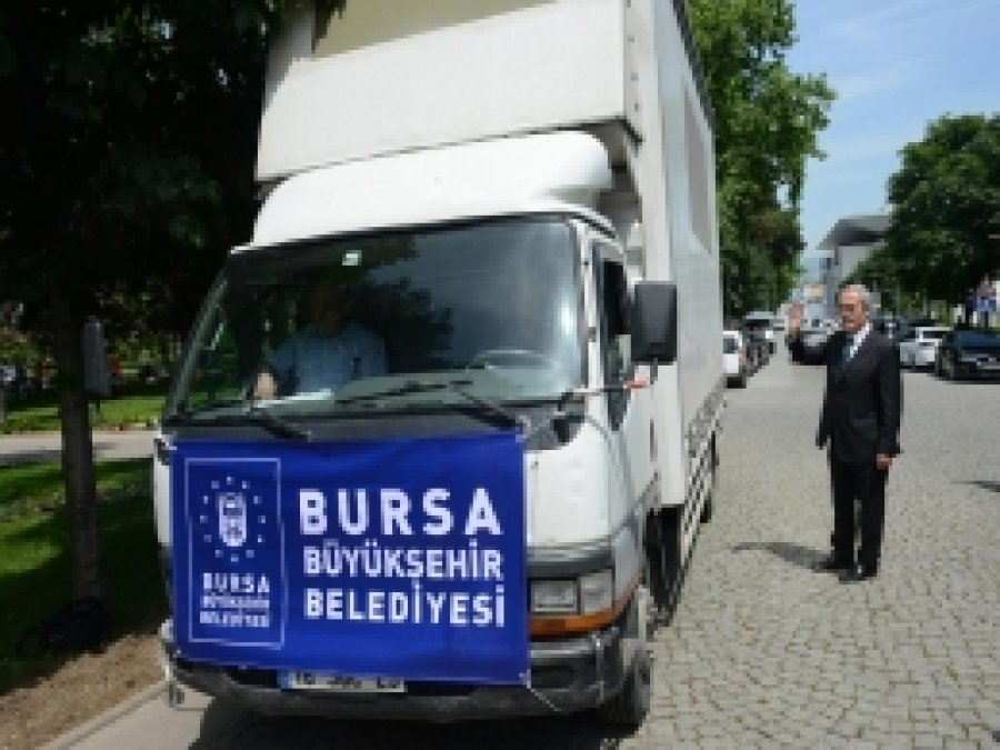 Soma'ya Yardım Aracı Yola Çıktı