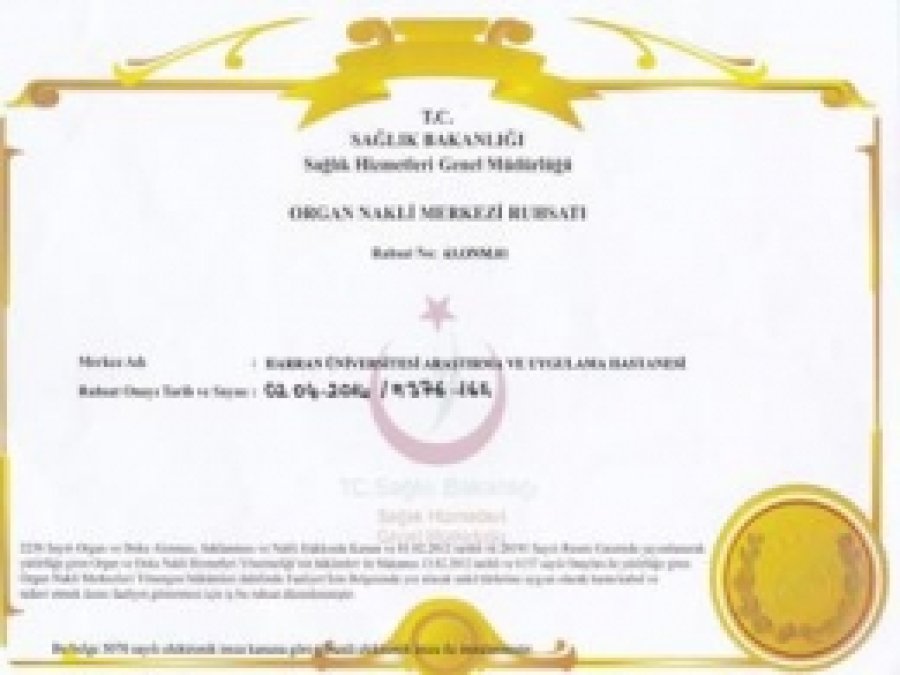 Urfa'da Karaciğer Nakli Gerçekleşebilecek