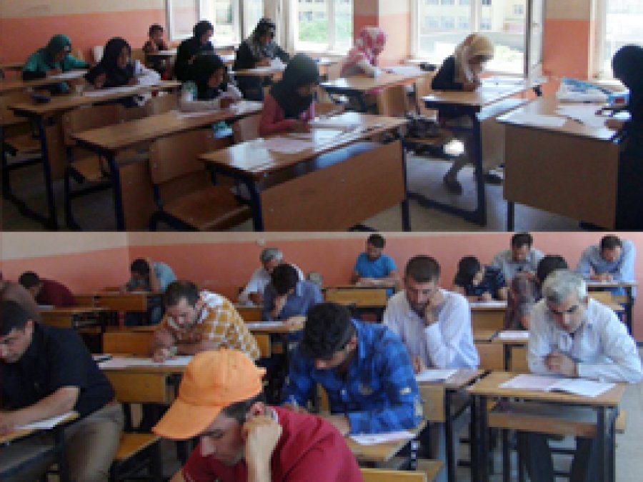 İdil'de Siyer Sınavına Katılım Yüksek Oldu
