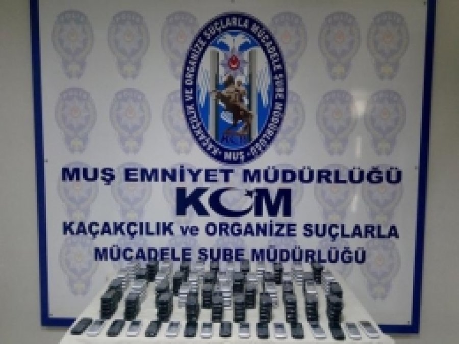 Çok Sayıda Kaçak Cep Telefonu Ele Geçirildi