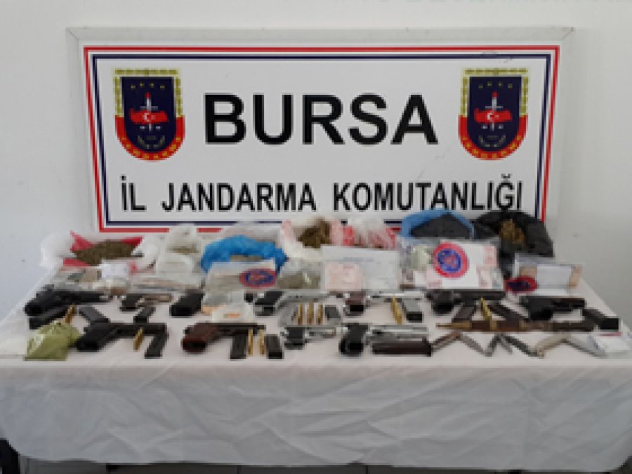 Bursa'da Uyuşturucu Operasyonu