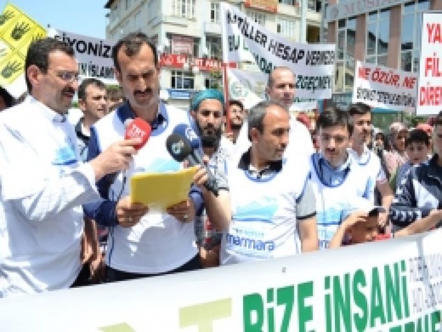 Mavi Marmara Şehitlerini Andılar