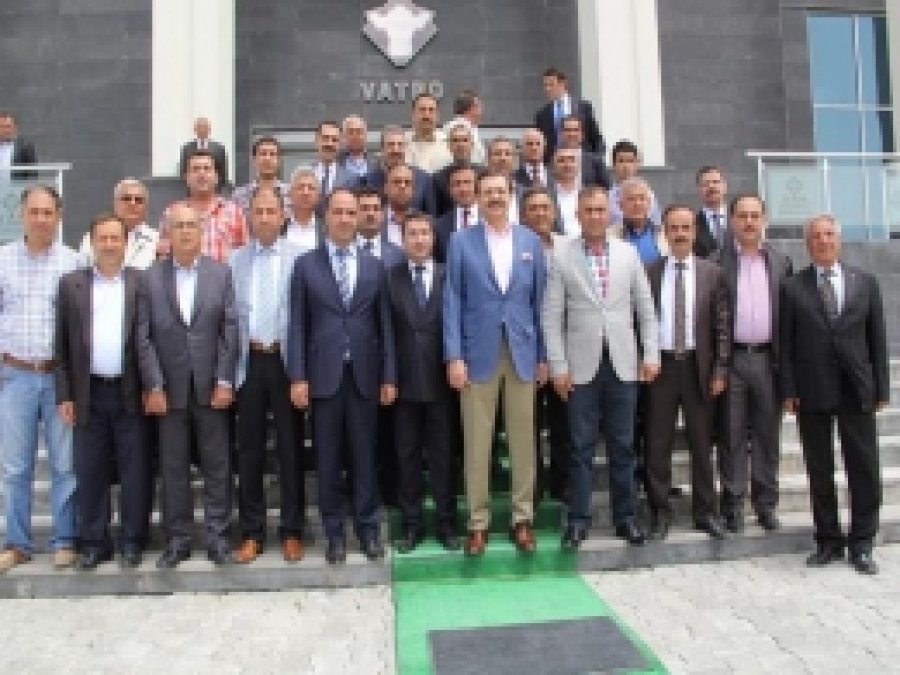 Hisarcıklıoğlu, VATBO'yu Ziyaret Etti 