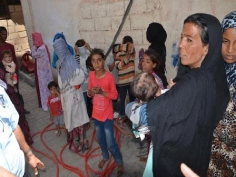 Viranşehir'de Suriyeli Dilencilere Operasyon