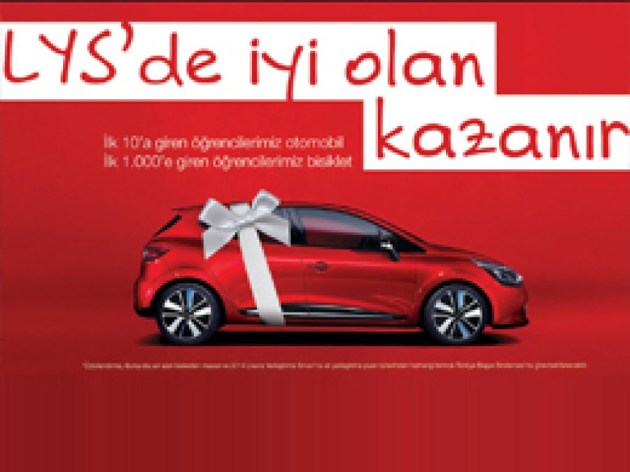 LYS'de İlk 10'a Girene Otomobil Verilecek 