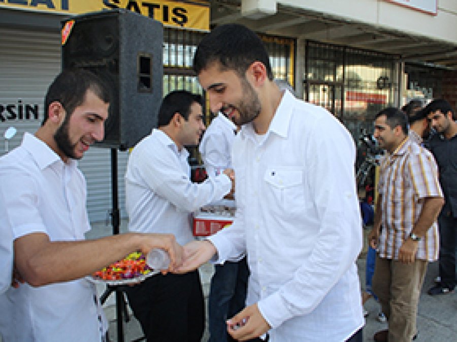 Peygamber Sevdalıları Mersin'de Bayramlaştı