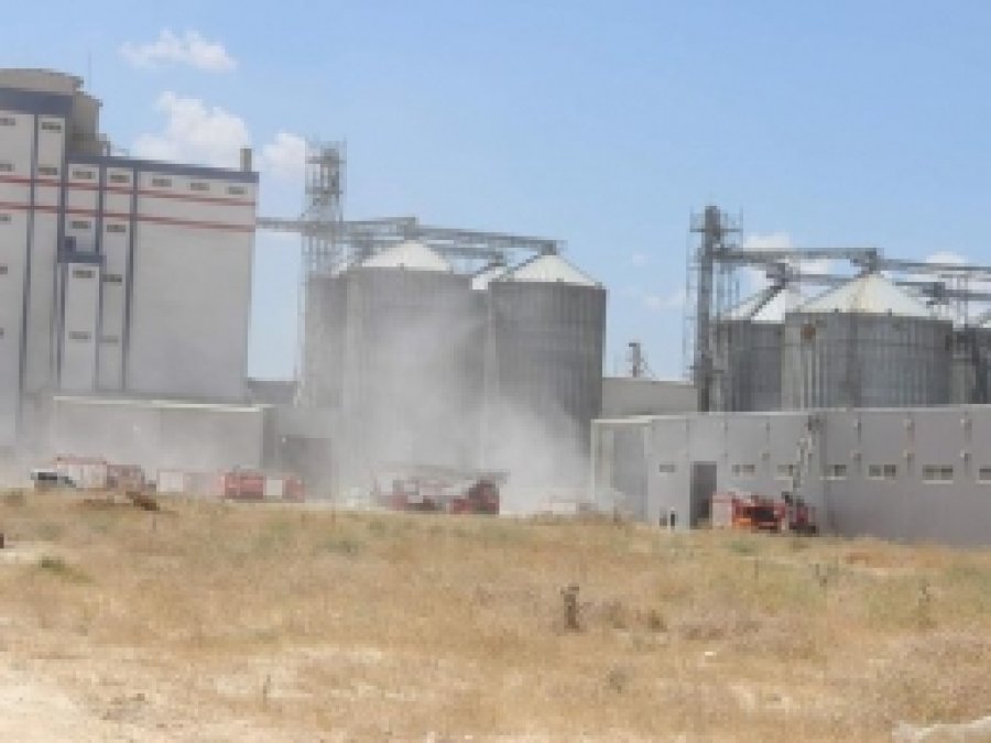 Gaziantep'te Alüminyum Fabrikasında Yangın