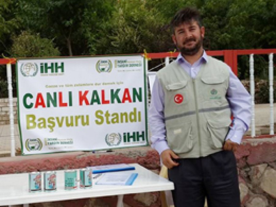 Mardin'de "Canlı Kalkan" Standı Açıldı