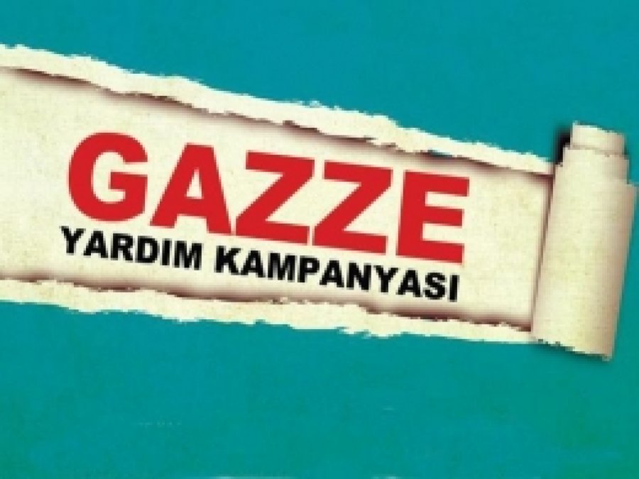 Gazze İçin 253 Bin TL Yardım Toplandı