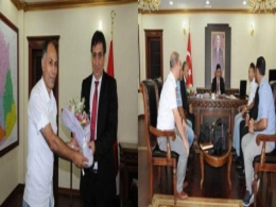 ŞİHADER, Vali Küçük'ü Ziyaret Etti 