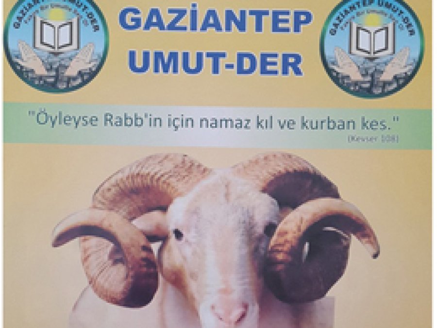 Gaziantep Umut Der Kurban Kampanyası Başlattı