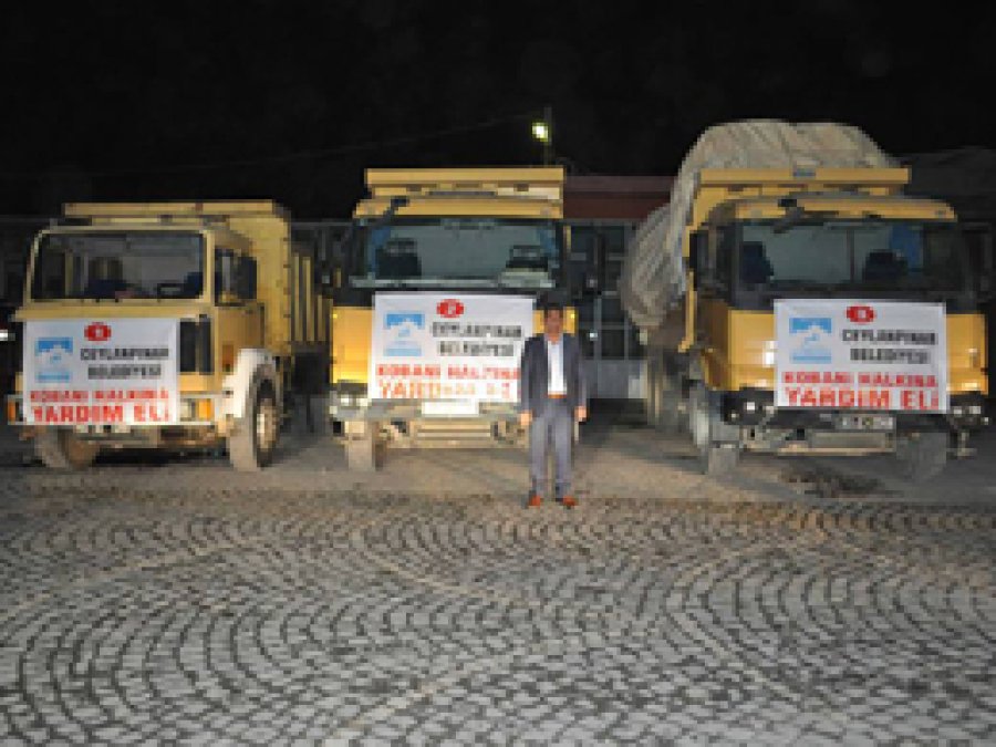 Ceylanpınar Belediyesi'nden Yardım