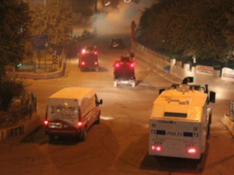 Cizre'de İzinsiz Gösterilere müdahale