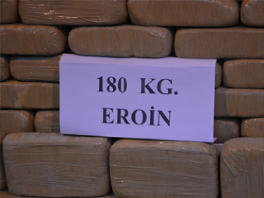 Urfa'da 180 kilo eroin yakalandı