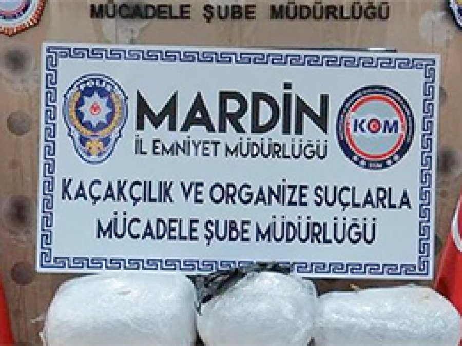 Mardin’de uyuşturucu operasyonu