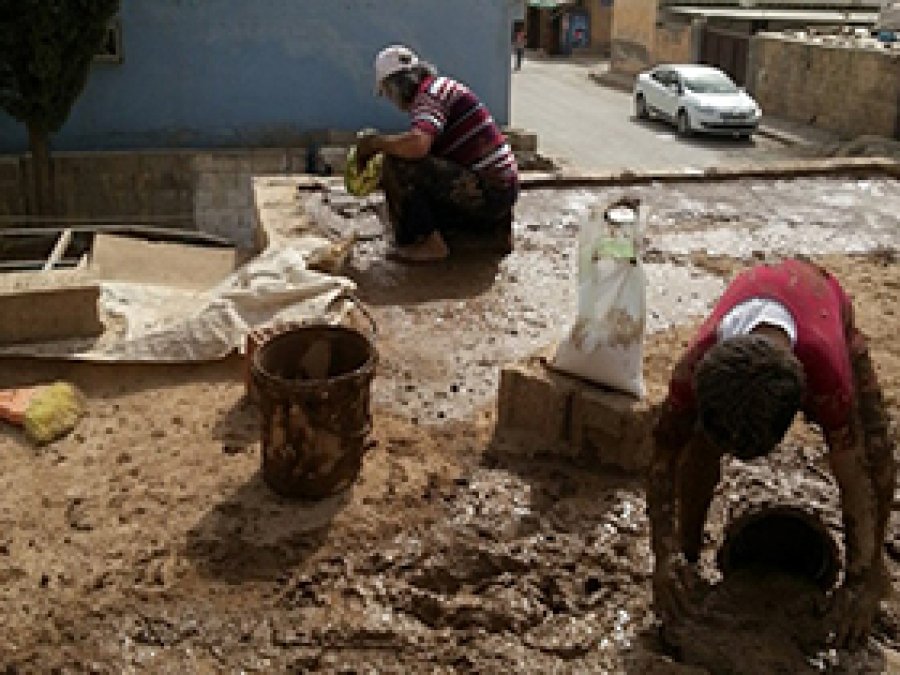Kerpiç evlerde Kış hazırlığı başladı