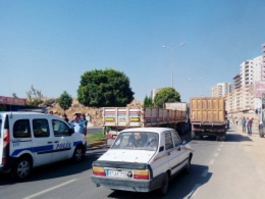 Mardin'de zincirleme TIR kazası