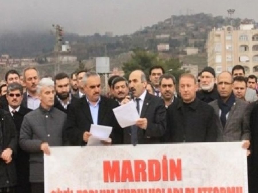 Mardin STK Platformu'ndan kınama 