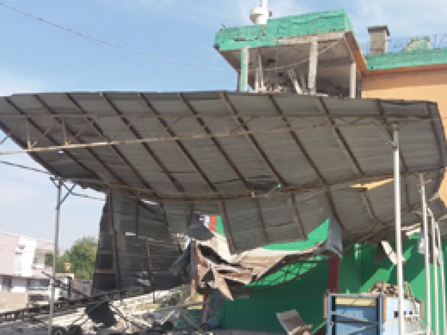 Cizre'de un fabrikasında patlama