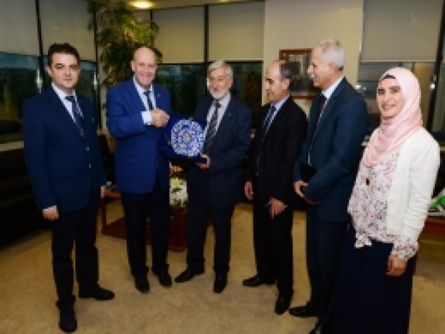 Filistin Tarım Bakanı Bursa'ya geldi