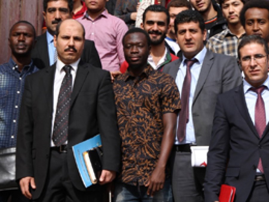 Yabancı uyruklu öğrenciler bilgilendirildi