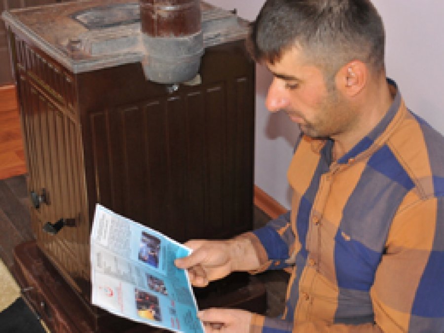 Van'da soba zehirlenmeleri için bilgilendirme