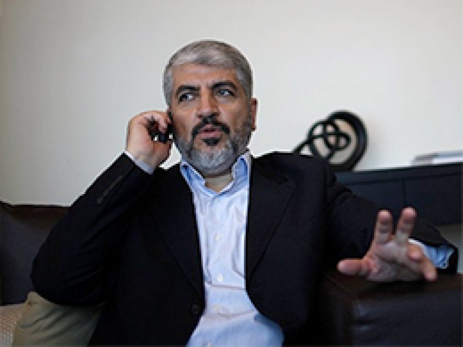 Halid Meşal'dan Nasrallah'a taziye telefonu
