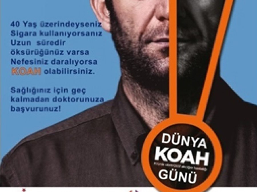 'Her 5 kişiden birinde KOAH var'