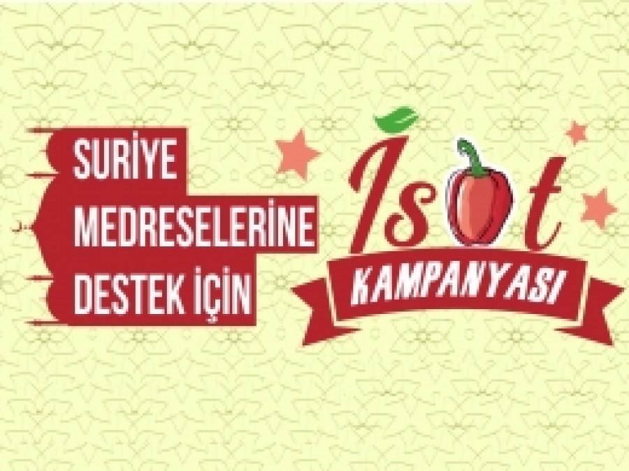İHH'dan Suriyeliler için isot kampanyası