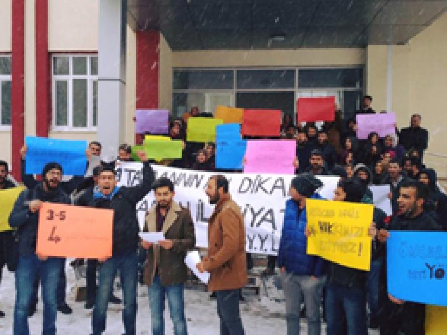 YYÜ'de 'Formasyon' eylemi