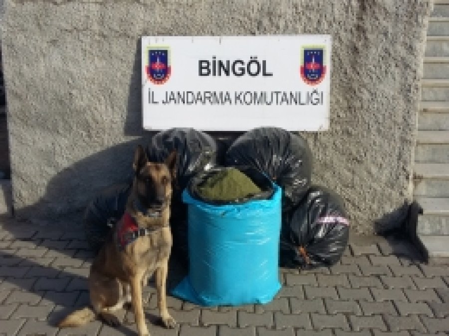 Bingöl'de uyuşturucu madde ele geçirildi