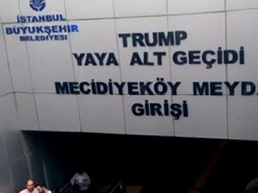 Trump'ın ismi tabelalardan silinecek