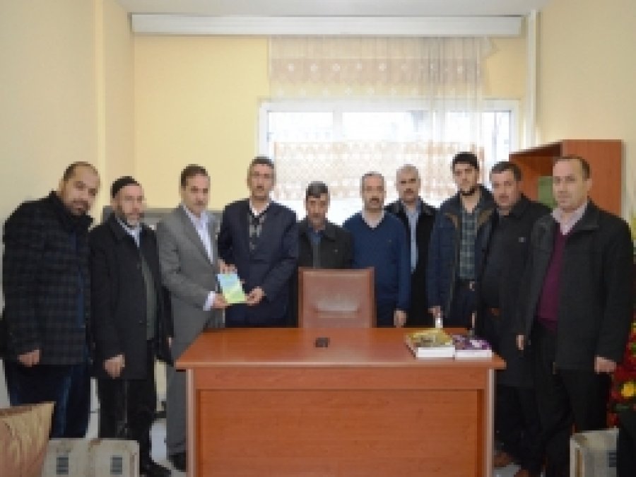 Bitlis HÜDA PAR'dan Diyanet Sen'e ziyaret