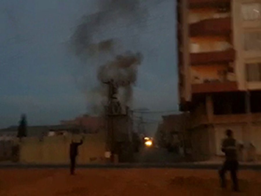 Kızıltepe'de patlayan trafo paniğe neden oldu
