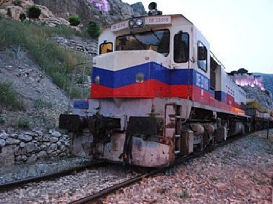Karşıdan karşıya geçerken tren çarptı