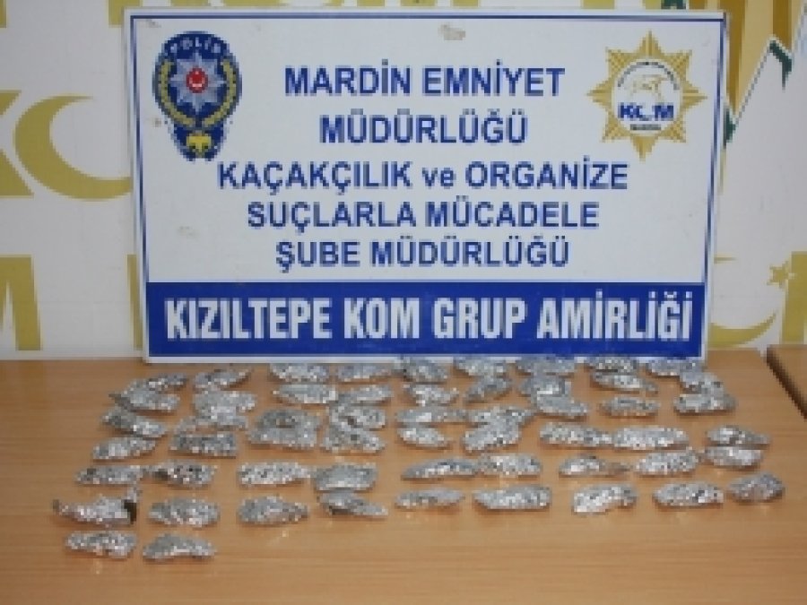 Mardin'de uyuşturucu maddesi ele geçirildi