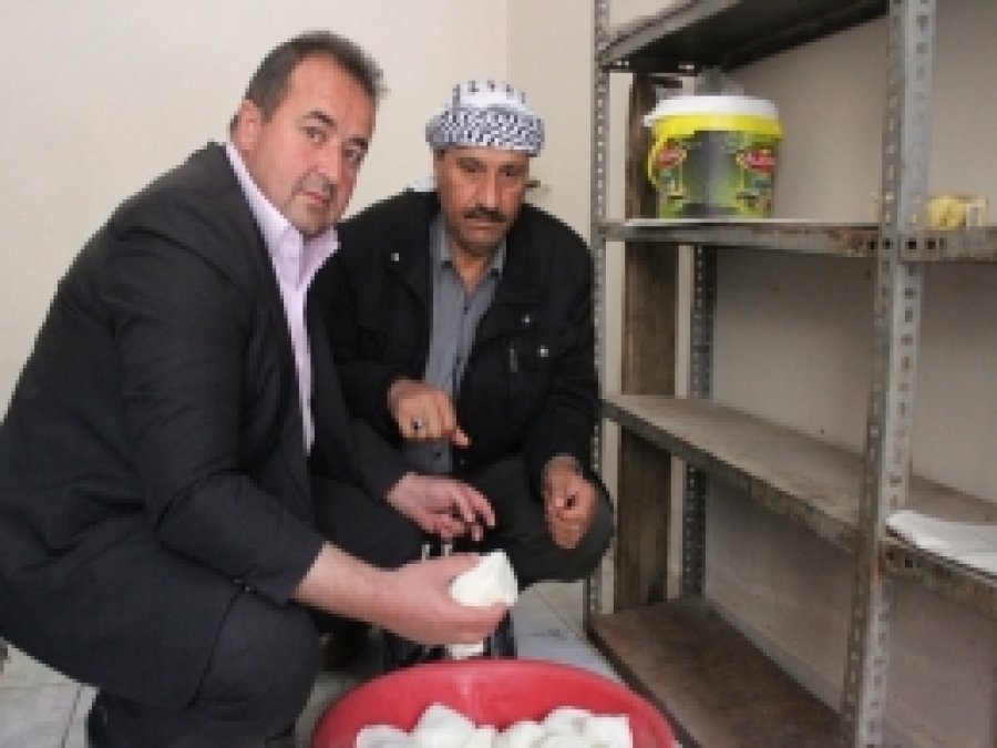 Ceylanpınar'da taze peynir tezgâhtaki yerini aldı